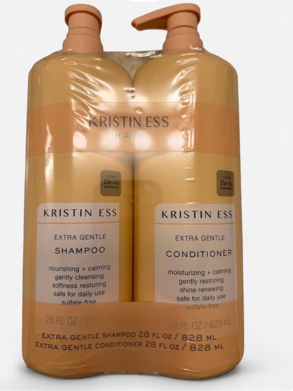 Kristin Ess Extra Gentle Shampoo & Conditioner Set 28 oz Each New